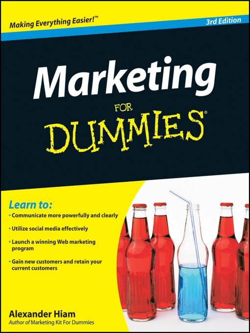 Title details for Marketing For Dummies by Alexander Hiam - Available